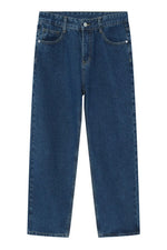 Straight Leg Jeans with Pockets