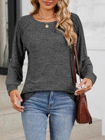 Round Neck Long Sleeve T-Shirt