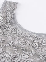 Lace Detail Square Neck Tank