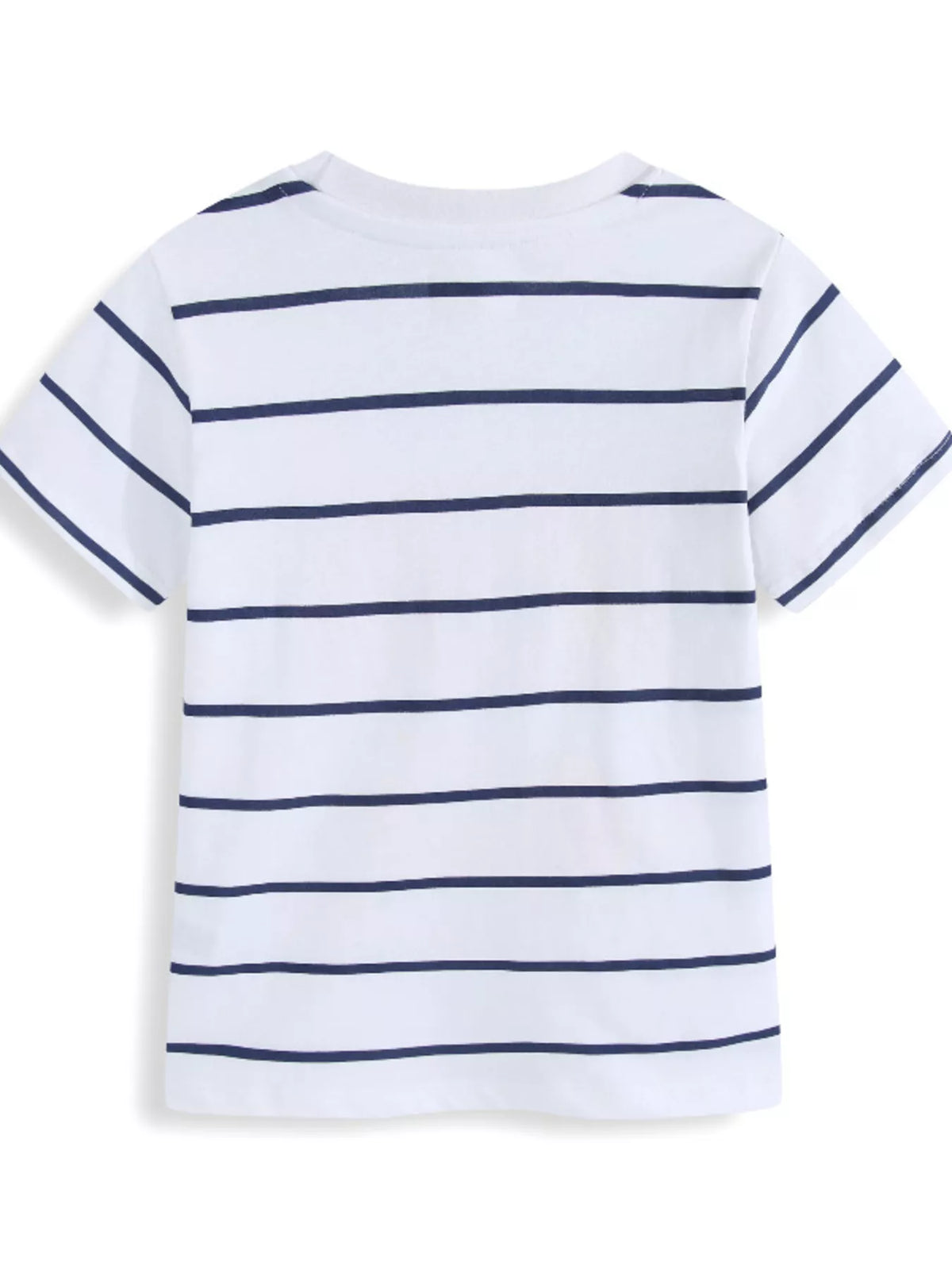 Children's Rainbow Graphic Striped T-Shirt