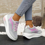 Round Toe Platform Athletic