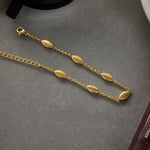 18K Gold-Plated Chain Link Bracelet