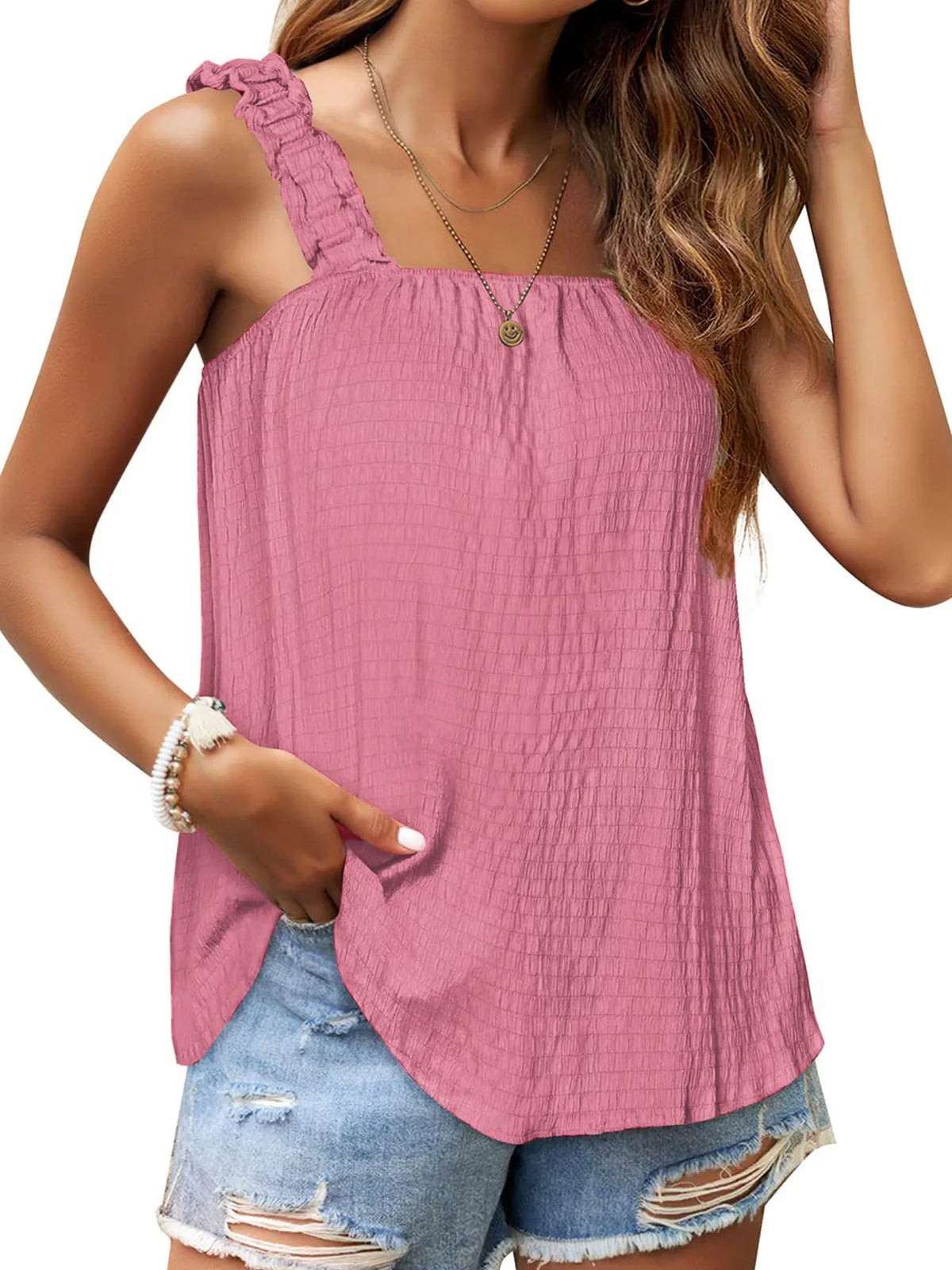Square Neck Tank Top