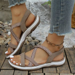 Elastic Strap Comfort Sandals