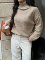 Turtleneck Long Sleeve Sweater