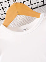 Children's Cartoon Girl Long Sleeve Top & Jeans Set
