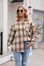 Casual Plaid Long Sleeve Shirt