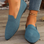 Pointed-Toe Slip-Ons
