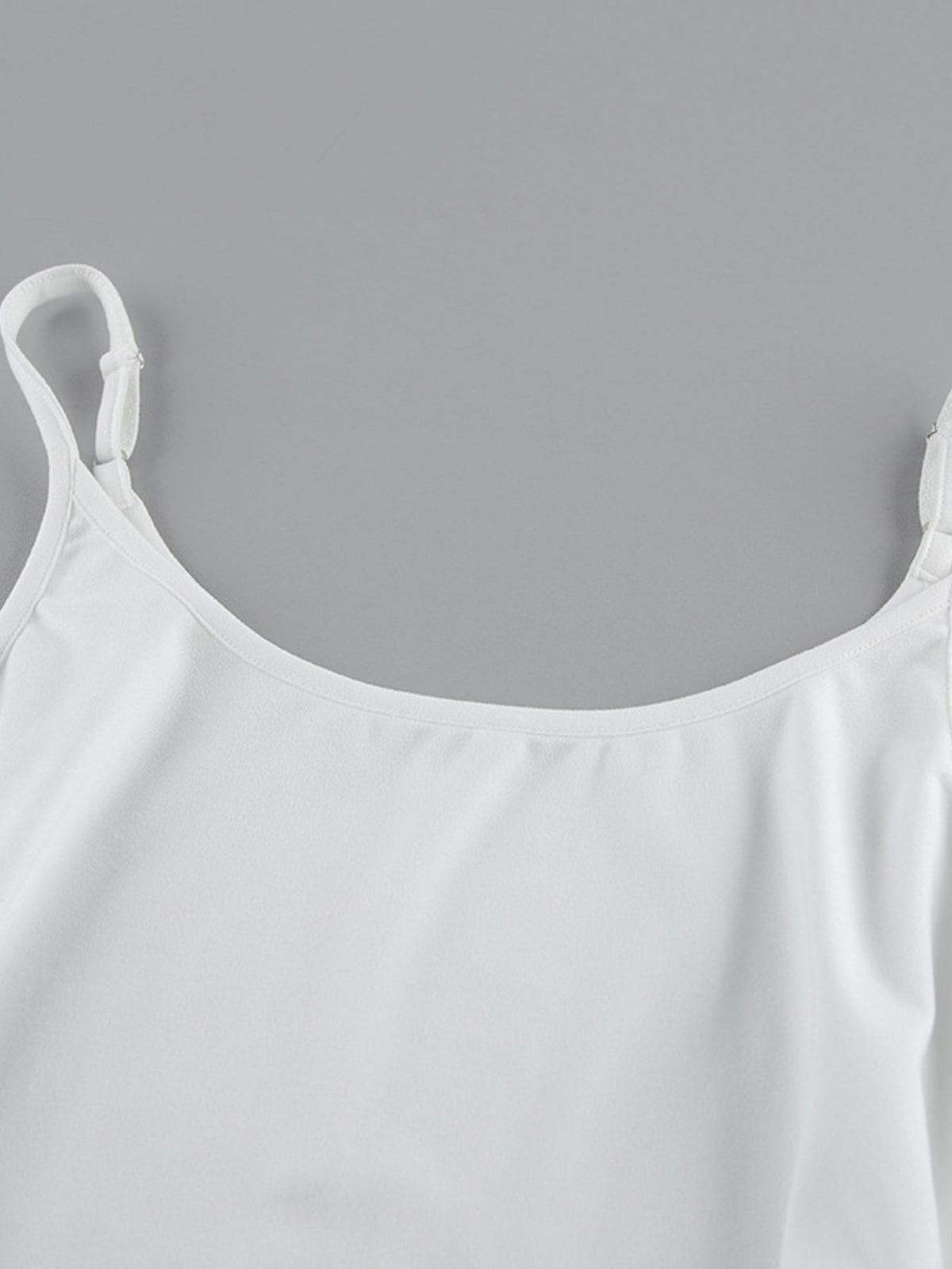 Ruffled Hem Cami Top