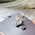 5 Carat Moissanite 925 Sterling Silver Ring