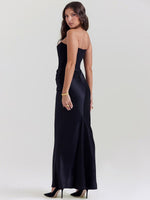 Isaiah Slim Tube Top Long Dress