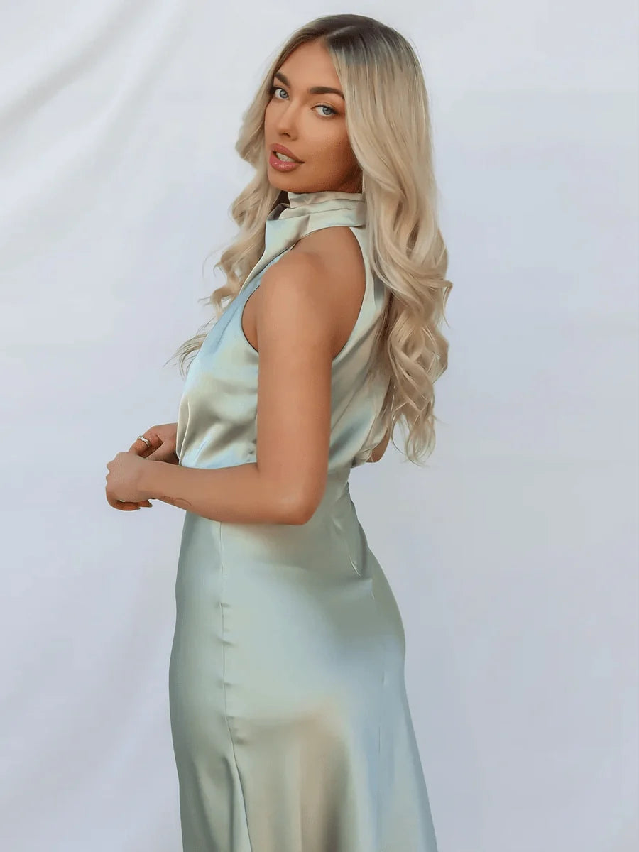 Chic Jeffry Sleeveless Dress - Effortlessly Stylish