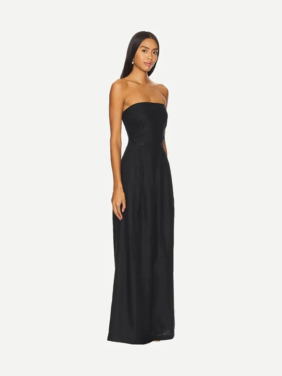 Stylish Samir Loose Tube-top Jumpsuit