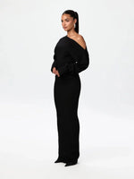 Stella Knitted Evening Dress: Knitted Elegance