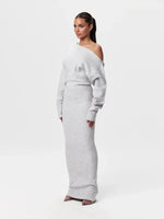 Stella Knitted Evening Dress: Knitted Elegance