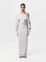 Stella Knitted Evening Dress: Knitted Elegance