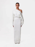 Stella Knitted Evening Dress: Knitted Elegance