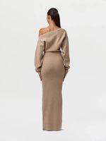 Stella Knitted Evening Dress: Knitted Elegance