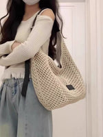 Adjustable Strap Crochet Bag