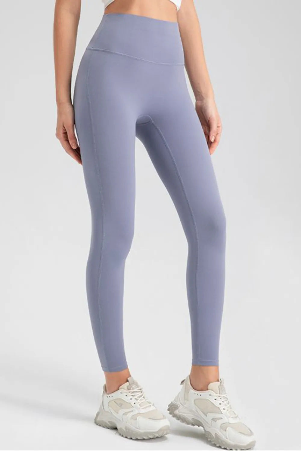High Waist Skinny Active Pants - Ladyez