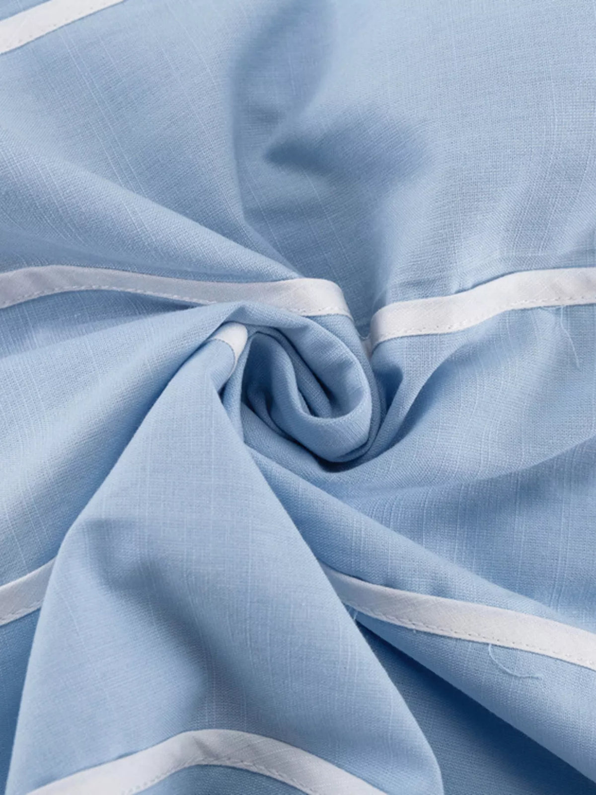 Halter Neck Scalloped Hem Top and Skirt Set