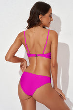 Scoop Neck Sleeveless Swim Set - Ladyez