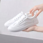 Round Toe Platform Sneakers