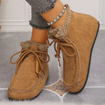 Plush Lining Ankle Boots