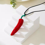 Chili Pepper Pendant Necklace