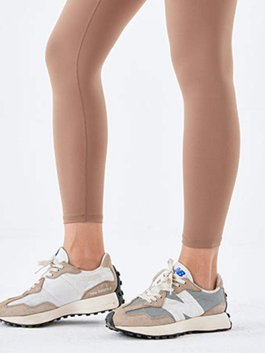 Wide Waistband Sports Leggings - Ladyez