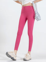 Wide Waistband Sports Leggings - Ladyez