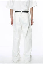 Wide Leg Jeans with Pockets