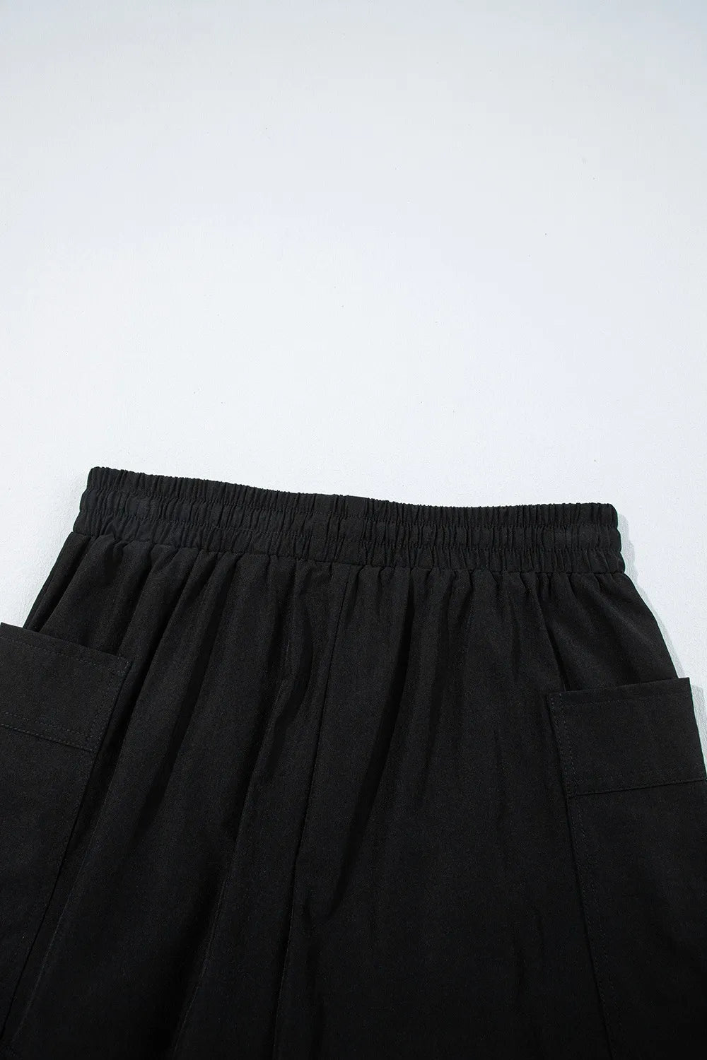 Cargo Pocket Elastic Waist Active Casual Skort - Ladyez