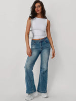 Solid Round Neck Tank - Ladyez