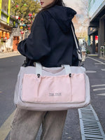 Drawstring Multiple Pockets Travel Bag