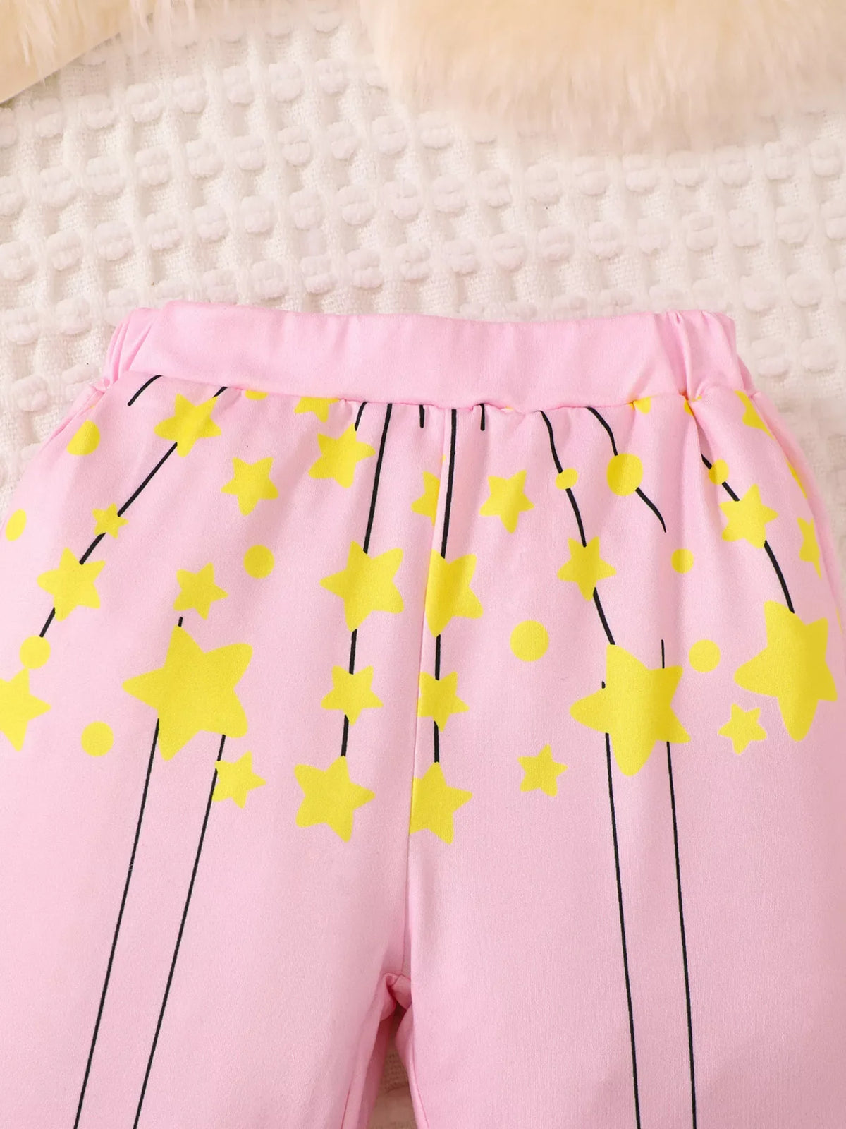 Children's Graphic Long Sleeve Top and Pants Set