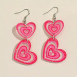Heart Dangle Earrings