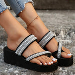 Open Toe Wedge Sandals