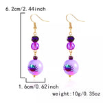 Halloween Acrylic Drop Earrings