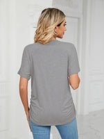 V-Neck Short Sleeve T-Shirt