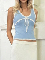 Tie-Front Tank Top