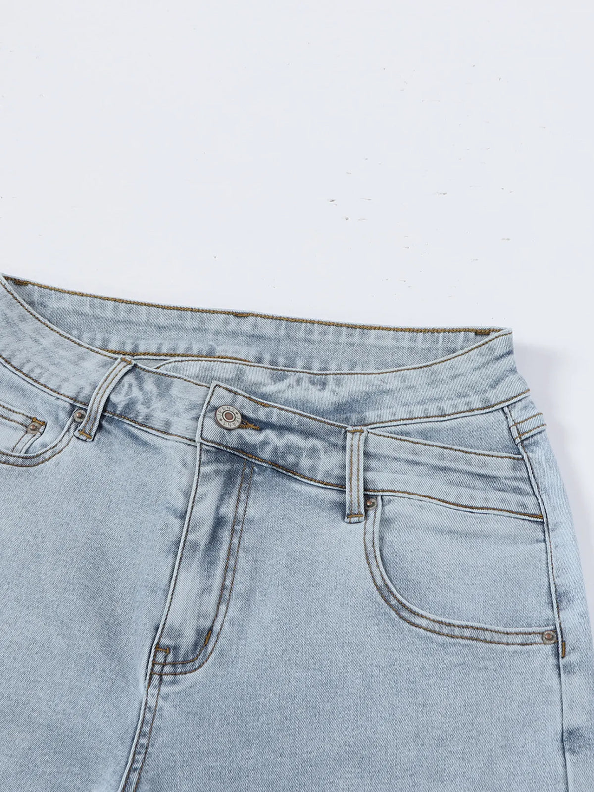 Wide Leg Jeans - Ladyez