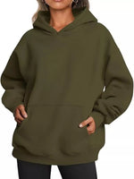 Kangaroo Pocket Long Sleeve Hoodie