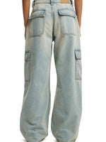Wide Leg Cargo Jeans