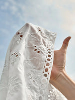Eyelet Embroidered Tank and Shorts Set