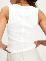 Solid V-Neck Tank - Ladyez