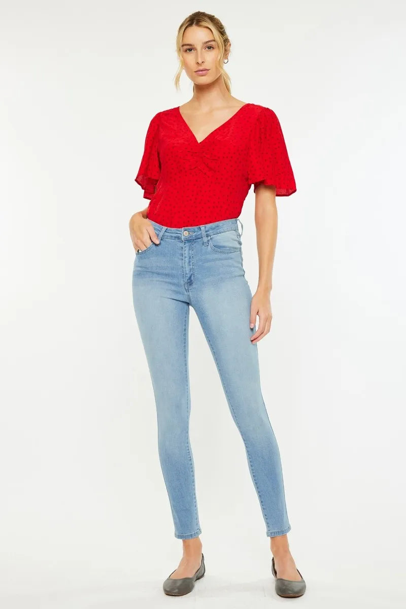 Kancan High Rise Super Skinny Jeans - Ladyez