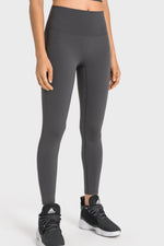 Millennia High-Rise Wide Waistband Yoga Leggings - Ladyez