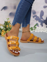 Open Toe Flats Sandals