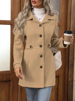 Button Up Long Sleeve Outerwear